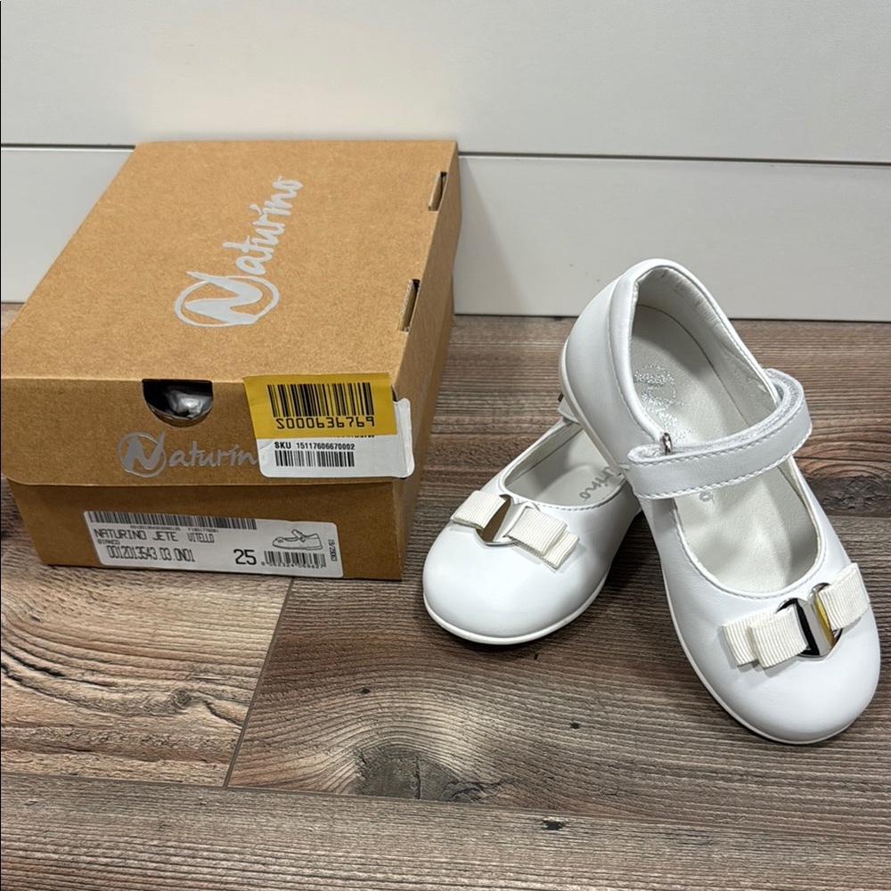 Naturino White Kids Shoes